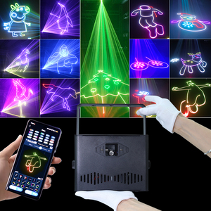 3W Laser Light Show Beam Laser Lights for Night Club Concert <strong>DJ</strong> App <strong>Control</strong> Animation Laser Light for <strong>Dj</strong> Disco Wedding - Product Image 1
