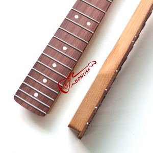 Donlis chưa hoàn thành mái chèo Headstock ST rang Canada <span class=keywords><strong>Maple</strong></span> TL <span class=keywords><strong>Guitar</strong></span> cổ với gỗ hồng mộc Fingerboard và 22 phím đàn - Product Image 5