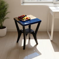 Table basse en bois économique, durable et écologique pour le salon, meuble gain de place et facile à nettoyer