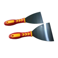 Couteau à enduire flexible Sanfine en acier inoxydable pour cloisons sèches, grattoir mural de construction, outils de peinture et de finition