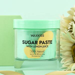 Kits de pâte à épiler à la <span class=keywords><strong>cire</strong></span> en sucre dépilatoire professionnelle avec logo personnalisé pour peau sensible normale - Product Image 2