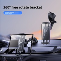 Support de téléphone/tablette rotatif universel pour voiture/camion, fixation télescopique à ventouse pour tableau de bord et pare-brise – Bestseller Amazon
