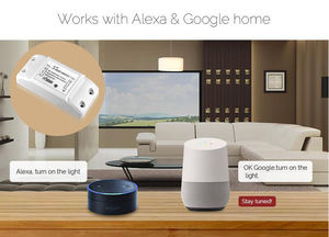 Interrupteur intelligent Wi-Fi Tuya pour la maison, disjoncteur, commande vocale à distance, Alexa Home - Product Image 5