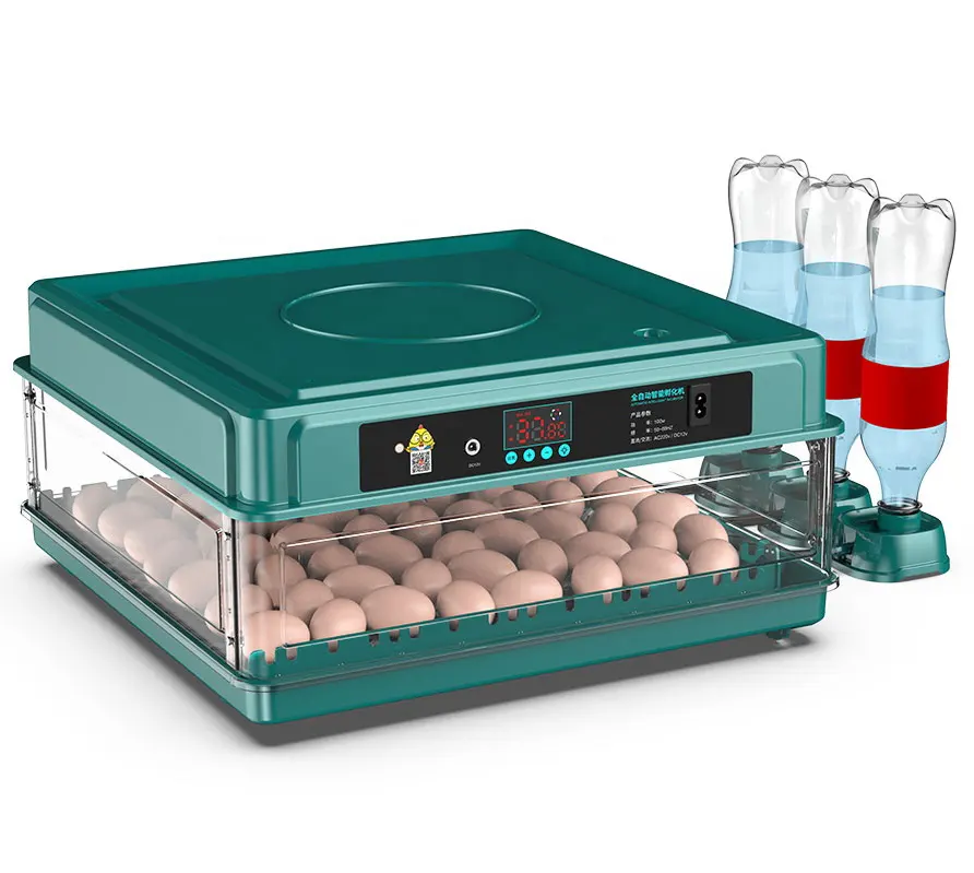 Inkubator telur 130, inkubator telur cerdas sepenuhnya otomatis