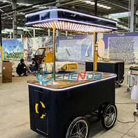 Mini camion de nourriture mobile de chariot de café de boisson froide