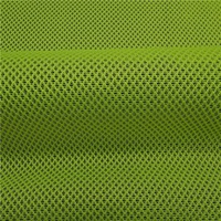 Tissu en filet 100 % polyester respirant et léger jaune fluorescent pour robes de soirée et robes à paillettes, tissu en tulle, tissu en dentelle