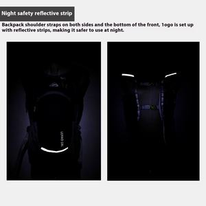 Sac à dos de cyclisme léger personnalisé, sac à dos de sport de plein air, petit sac d'hydratation, sac à dos de vélo pour marathon, course à pied sur sentier - Product Image 4