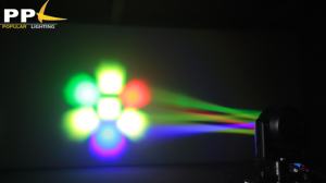 7個60W B-EYE <span class=keywords><strong>LED</strong></span>ムービングヘッドズームライトハロー効果付きステージおよびDJ照明用 - Product Image 3