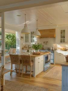 Mobili in Legno Massello Personalizzabili, Letti a Dondolo in Stile Americano e Mobili da Cucina Moderni in Legno Massello - Product Image 4