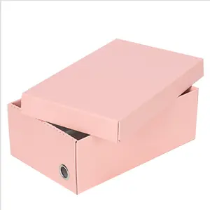 工厂供应折扣价格服装Logo盒定制海运鞋包装纸盒