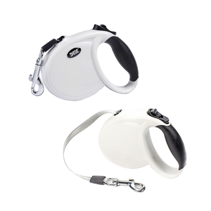 Guinzaglio per cani automatico retrattile in Nylon per cani di grandi dimensioni di piccole dimensioni con impugnatura a mano con blocco del freno a un pulsante - Product Image 1