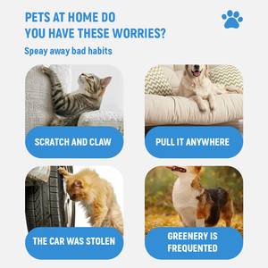 Spray répulsif <span class=keywords><strong>pour</strong></span> animaux de compagnie à base de plantes naturelles OEM ODM - Entraînement en 3 étapes <span class=keywords><strong>pour</strong></span> prévenir les griffures et les morsures 120 ml Répulsif <span class=keywords><strong>pour</strong></span> chats/chiens - Product Image 3