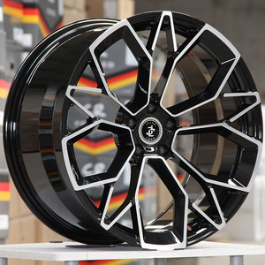 Jiangchen Hợp Kim <span class=keywords><strong>17</strong></span>-19 Inch 5X112 Đôi Năm Nói Bóng Đen New Golf R Pretoria Phong Cách Bánh Xe Cho Mk5/Mk6/Mk7 1 Năm Bảo Hành - Product Image 1