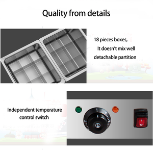 Altra macchina elettrica commerciale dell'acciaio inossidabile della macchina del fornello dell'alimento dello spuntino da vendere - Product Image 6