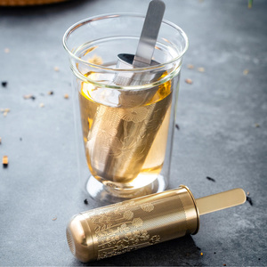 Infusore e Paletta per Tè in Foglie Sfuse in Acciaio Inossidabile a Forma di Ghiacciolo, Divertente Infusore Riutilizzabile per Tè in Bollitore - Product Image 6