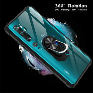 Per <span class=keywords><strong>Xiaomi</strong></span> Mi Nota 10 Pro Note10 Lite Cassa Antiurto Auto Anello Del Supporto Della Copertura per <span class=keywords><strong>Xiaomi</strong></span> CC9 Pro Trasparente Chiaro casi - Product Image 6