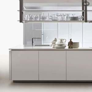 Gabinetes de Cocina Modernos de MDF al por Mayor 2023 con Cubiertas de Laminado/Resina, Listos para Armar, Isla y Accesorios - Product Image 6