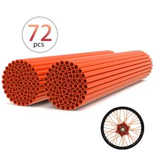 Couvertures de rayons de vélo pour jantes de 8 "-21" pour Dirt Pit Bike Moto Vélo Fauteuil roulant Décoration-Noir - Product Image 1