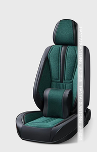 ชุดหุ้มเบาะรถยนต์หนังสปอร์ตสุดหรู ครบชุด อุปกรณ์ตกแต่งภายในที่หรูหรา พร้อมเบาะรองนั่งและหมอนรองคอที่นุ่มสบาย - Product Image 2