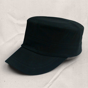 Flat Cap Navy Blue Canvas Unisex Casual Outdoor Sun Protection <b>Hat</b> Spring <b>Summer</b> - Product Image 2