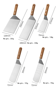 <span class=keywords><strong>Set</strong></span> di Utensili per Barbecue in Acciaio Inox, Attrezzatura da Cucina per Campeggio e Viaggio, Spatola per Bistecche, Confezione Inclusa - Product Image 4