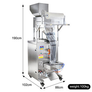 Máquina Empacadora de 1 kg, Máquina para Hacer Paquetes de Hielo, Máquina Empacadora Automática de Grado Alimenticio para Pequeñas Empresas - Product Image 2