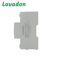 Interrupteur de transfert automatique triphasé Lovadon 63A avec protection de surveillance de tension et protection contre les surtensions et les sous-tensions (ATS) pour la distribution