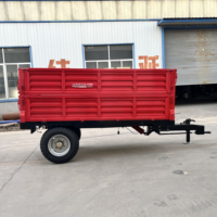 Remorque de grande capacité de 5 tonnes, auto-déchargement, personnalisation de la couleur
