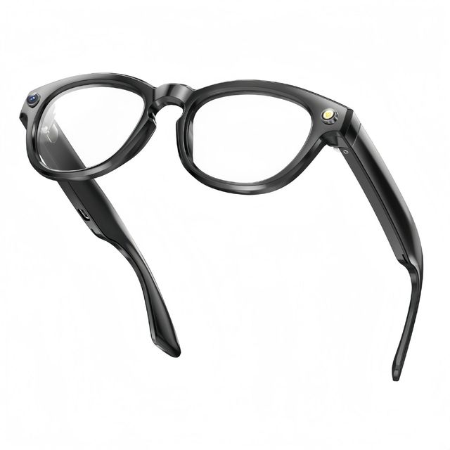 AI Smart Glasses with Camera & Audio,Supports Photo/Video/Audio, AI Assistant/AI Translation with ChatGPT for Men & Women