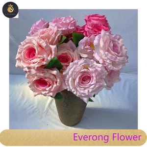 5 fourchettes Thaïlande <span class=keywords><strong>Reine</strong></span> Rose fleurs artificielles dekoration - Product Image 3