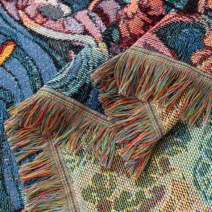 Couverture Tissée Façon <span class=keywords><strong>Tapisserie</strong></span> la Mieux Classée, Couvertures Lestées Personnalisées avec Nom, Style <span class=keywords><strong>Graffiti</strong></span>, Conception Personnalisée, N'importe Quel Motif sur Mesure - Product Image 3