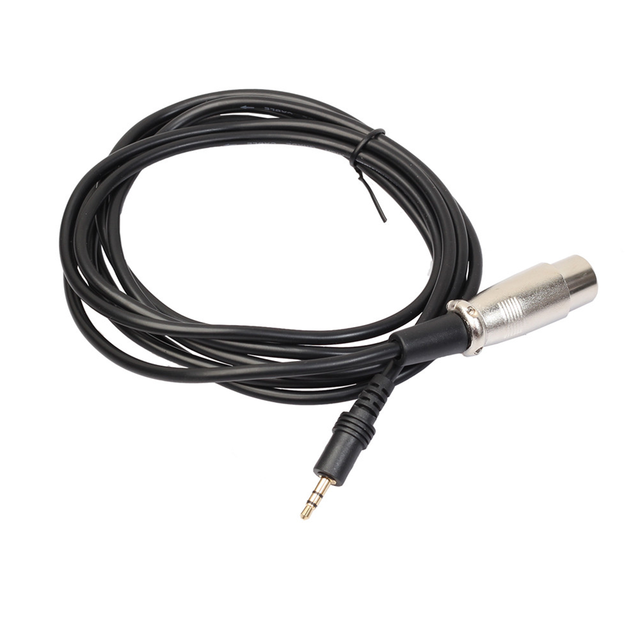 Factory Sale 3 Pin XLR Male to 3.5mm TRS Jack Audio Cable for Microphone