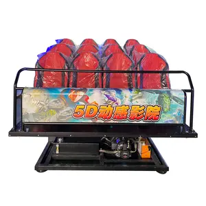 Indoor 12-seat 5d 7d 10D 12D VR Dynamic Cinema Simulator Arcade/home/cinema roller coaster