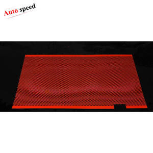 Grelha de malha de alumínio vermelho, inserções para jeep <span class=keywords><strong>wrangler</strong></span> jk 07 + - Product Image 5