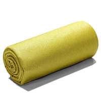 Serviette de sport rafraîchissante légère et super absorbante en microfibre cationique unie pour adulte, avec impression de logo personnalisée