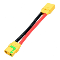 Connecteur anti-étincelles XT90 XT90S XT90S-F XT90H-M XT90H-F avec câble d'extension en silicone caoutchouc pour batterie LiPo RC