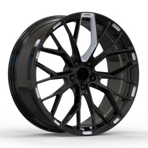 Rines Personalizados <span class=keywords><strong>de</strong></span> Aleación <span class=keywords><strong>de</strong></span> Aluminio Forjado 6061-T6 <span class=keywords><strong>de</strong></span> 18, 19, 20, 21, 22 y 24 Pulgadas, Diseño Multirradio Trenzado, para BMW y Mercedes - Product Image 2
