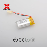 Batterie Lipo Pouch Cell 3.7V 450mAh JP101630 avec PCB 10x16x30mm 500 Cycles