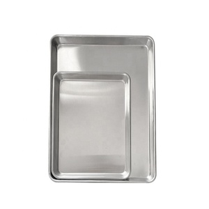 Plat à pâtisserie carré en <span class=keywords><strong>aluminium</strong></span> pleine grandeur prêt à être expédié avec revêtement céramique pour utilisation au <span class=keywords><strong>four</strong></span> - Product Image 4