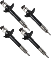 Injecteur Common Rail Diesel 095000-6770 Neuf Compatible avec Moteur 2KD-FTV Hiace Hilux 2.5 D-4D 2004-2012
