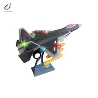 Chengji Rc avion de chasse jouet éclairage fonction sonore en plastique 4ch avion de chasse télécommande volant Jet jouet pour les enfants