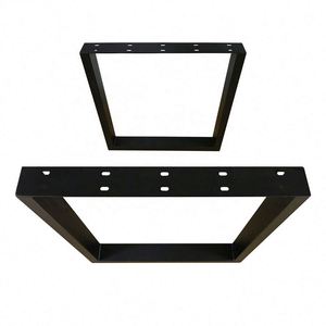 Heavy Duty Steel Industrial <b>Square</b> Cast Iron <b>Table</b> Legs for Hospital <b>Kitchen</b> Office Restaurant Dining Metal Furniture - Product Image 6