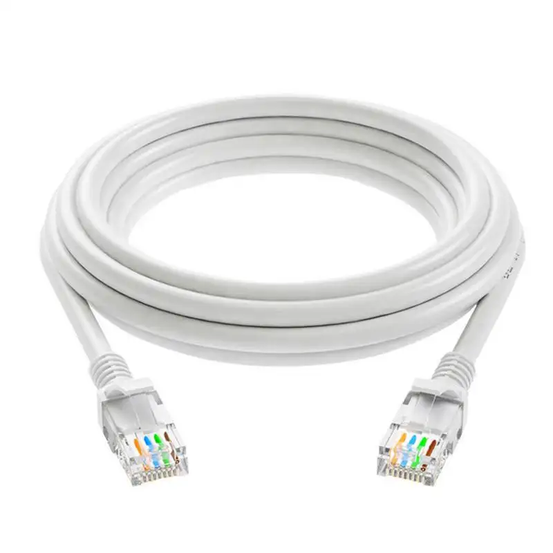 전문 Cat5e 네트워크 Lan 케이블 UTP rj45 24AWG 구리 와이어 코어 이더넷 케이블 컴퓨터 인터넷