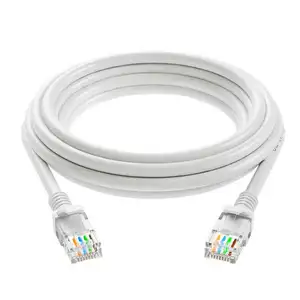 Kabel Ethernet Jaringan Lan UTP Rj45 24AWG, Kabel Jaringan Lan Profesional untuk Internet Komputer