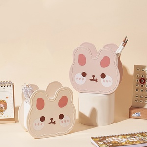 A <strong>Lovely</strong> Cartoon Pen <strong>Holder</strong> &amp; Storage Box, Multi-functional Desk Accessory for Students &amp; Offices, Large Capacity. - Product Image 4