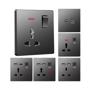 Uk Standaard Wandschakelaar Oem Odm China Groothandel Wandschakelaar Socket Ultral-Dunne Wandschakelaar En Socket Voor Woonkamer - Product Image 2