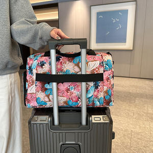 กระเป๋าเต้นรำสีชมพูสำหรับเด็กเล็ก ดีไซน์แฟชั่น วัสดุโพลีเอสเตอร์ พร้อมซิป เหมาะสำหรับการแสดงและแข่งขัน - Product Image 5