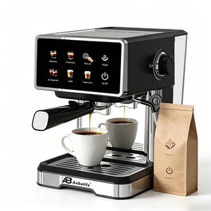 ANBOLIFE OEM&ODM Macchina per Caffè Espresso 20 Bar con Controllo Digitale, Preparazione Silenziosa, per Casa e Caffetteria, Serbatoio d'Acqua Rimovibile da 1,3L - Product Image 1