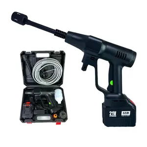 Factory Lithium Battery Washing Gun Portable Pressure Auto Washer With Water Tank