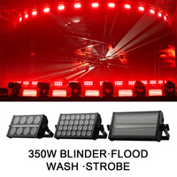 Projecteur LED SHEHDS 350W RGBW 4-en-1 pour éclairage de scène DMX512, lumière murale pour concerts, mariages et événements